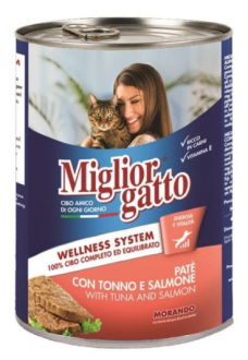 Miglior Gatto Pate Somonlu Ton Balıklı 400 gr Kedi Maması kullananlar yorumlar